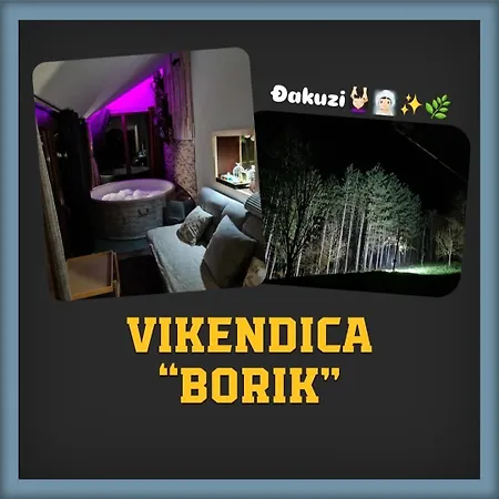 Дом отдыха Vikendica Sa Djakuzijem Borik Grabova Kosa